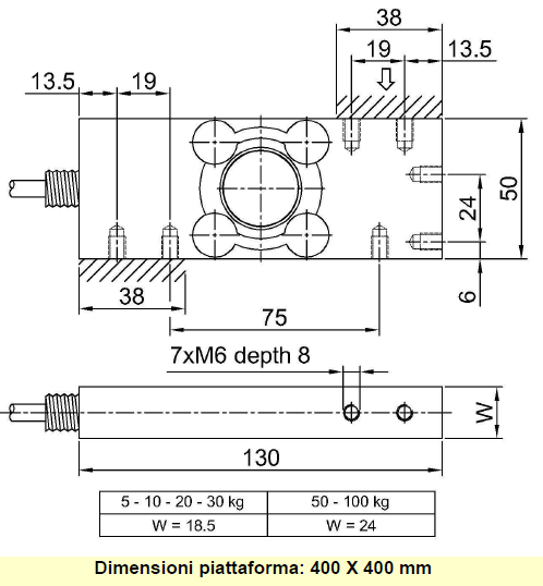 FT6-30Kg产品结构尺寸