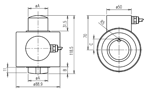 CSC-C3-40t产品尺寸图